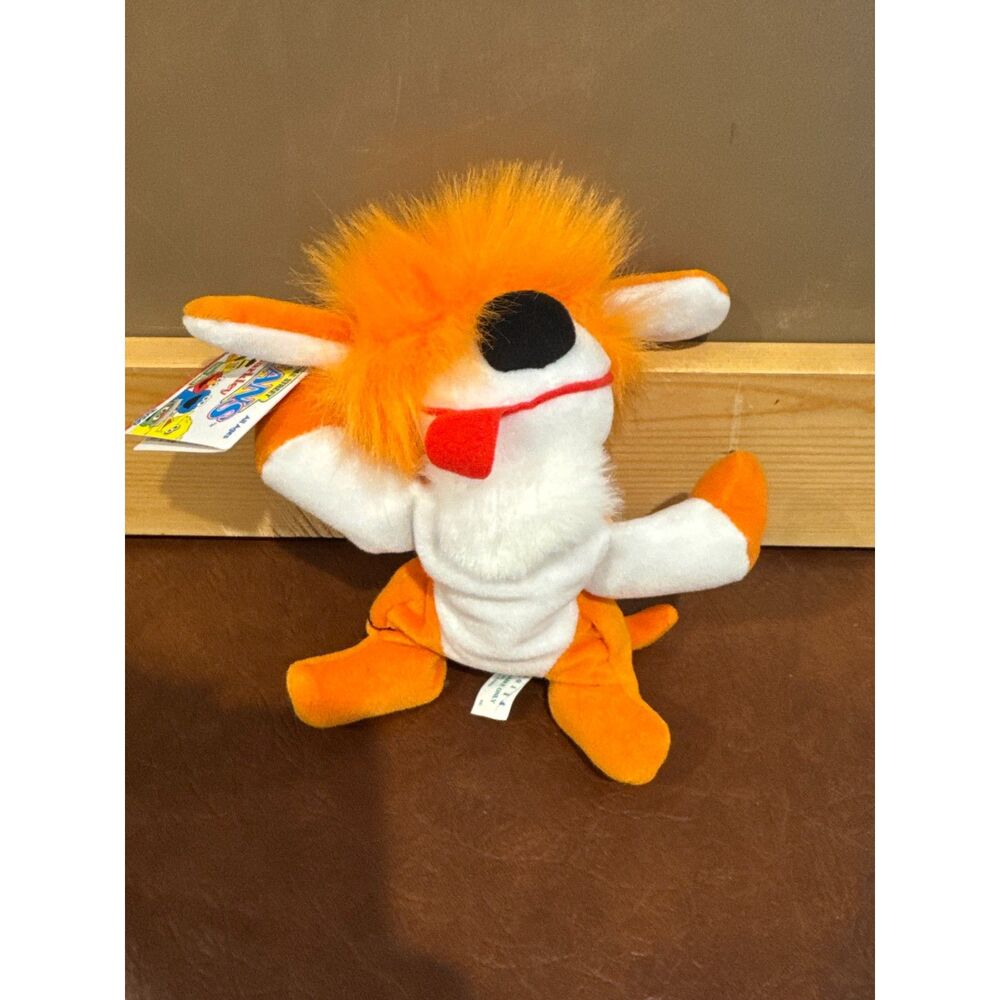 Sesame Street Beans Barkley Dog Plush Vintage Tyco